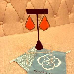 Kendra Scott Coral Alexandra Earrings